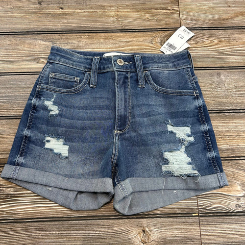 Hollister Curvy Ultra High-Rise Mom Short 3 inch NWT size 25