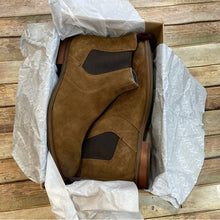 Men's Johnston & Murphy Barrett Chelsea Tan Oiled Suede Boots Size: 13
