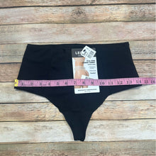 NWT LEONISA Firm Control Thong Black Large