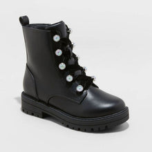 Girls Zara Combat Boot NEW Size 1