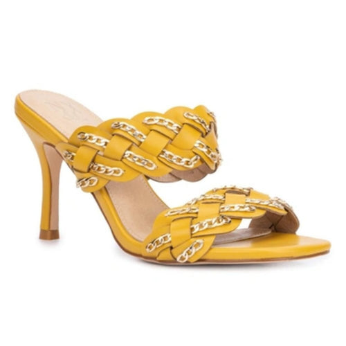 NY and Company Cortney Heeled Slides NWT