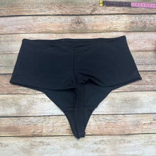 NWT LEONISA Firm Control Thong Black Large