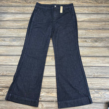 J Crew Wide Leg Trouser Jean Dark Wash