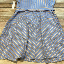 Shoshanna Hayworth Pinstripe Mini Shirt Dress Size 12