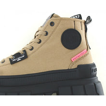 The Palladium Revolt Hi TX Platform Boots Tan Black Women’s 6 NWOT