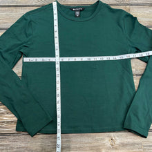 Forest Green Athleta Cotton Blend Long Sleeve XXS