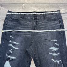 Torrid Boyfriend Distressed Jeans Gray Size 28 EUC
