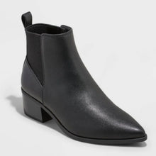 A New Day Gwen Pointed Toe Ankle Boots Black Size 6 NWT