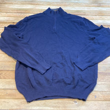 Club Room Quarter-Zip Textured Sweater NWT
