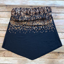 Miraclesuit Leopard Strapless Underwire Swim Top NWT, 8