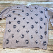 360 Cashmere Skull 100% Cashmere Sweater Medium