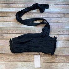 Cinq a Sept Amora One-Shoulder Black Crop Size 0