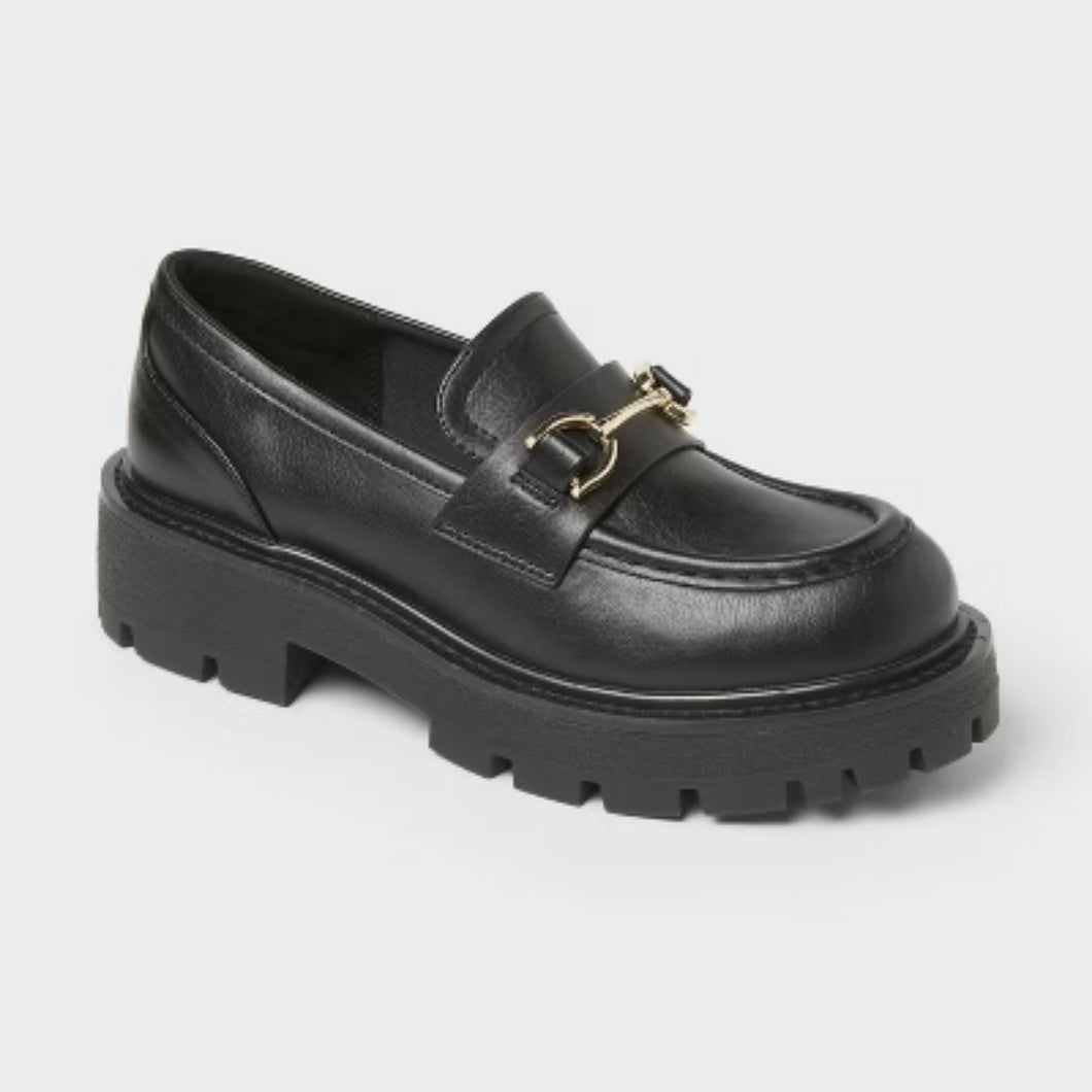Wild Fable Womens Chapman Loafers - Black 6 NWT