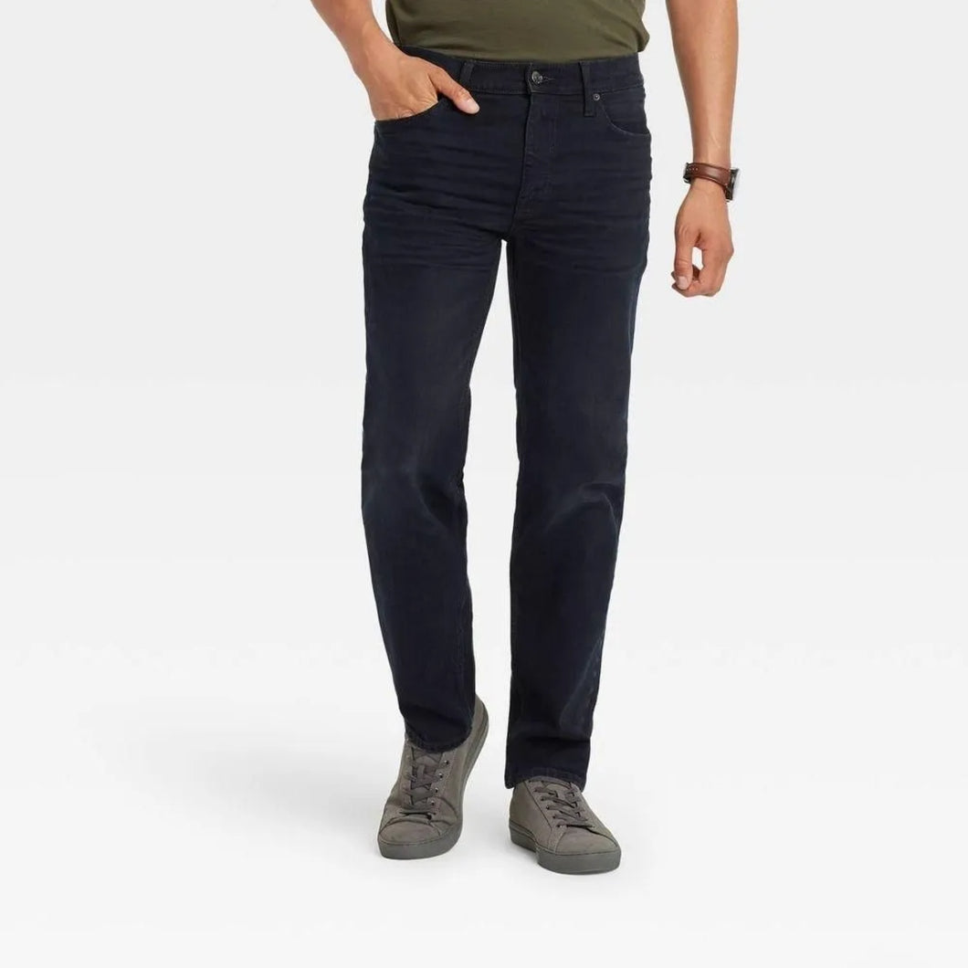 Goodfellow & Co Men's Slim Straight Fit Jeans Black Denim 36x32 NWT
